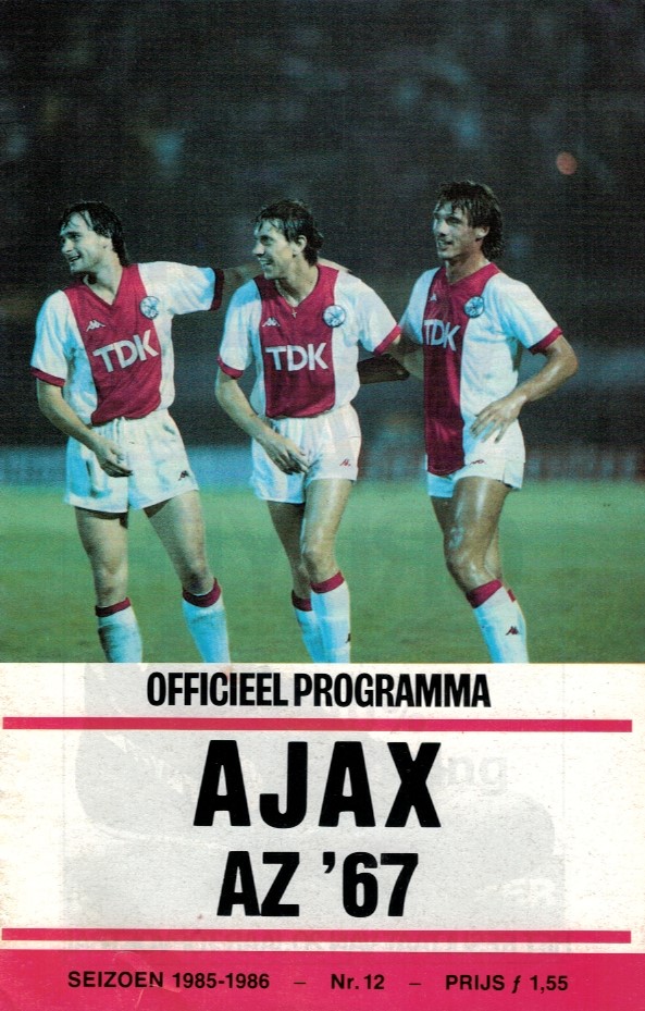 AZ Programma 2-feb-1986 Ajax uit